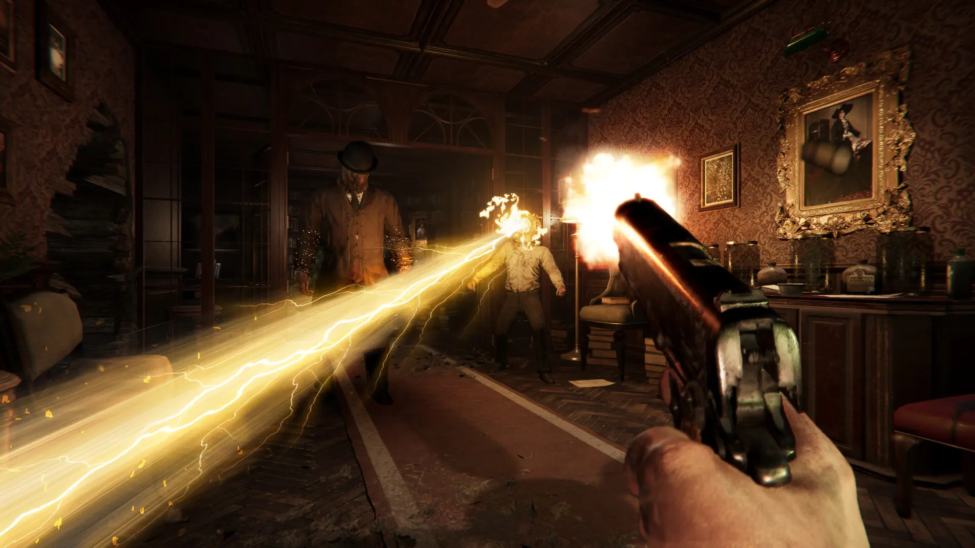 Sker Ritual screenshot of a player aiming a firearm